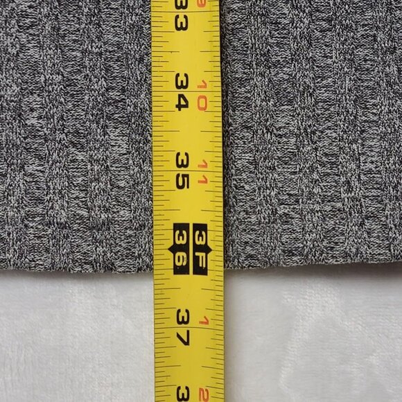 H&M Divided Womens Long Sleeve Gray Knit Dress Size 12 - Picture 8 of 10